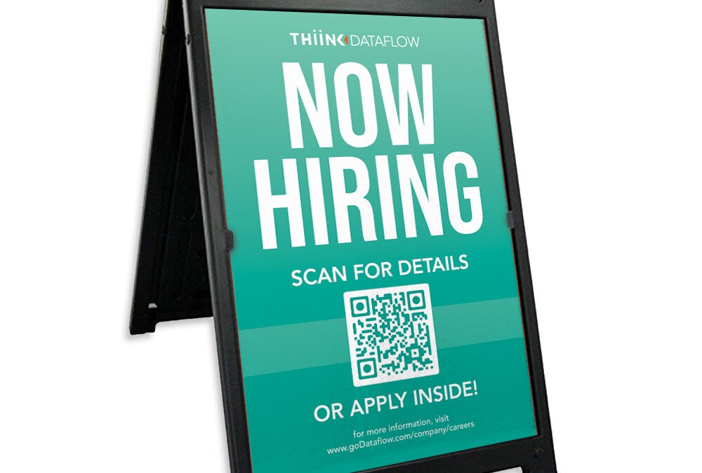 Hiring Signage